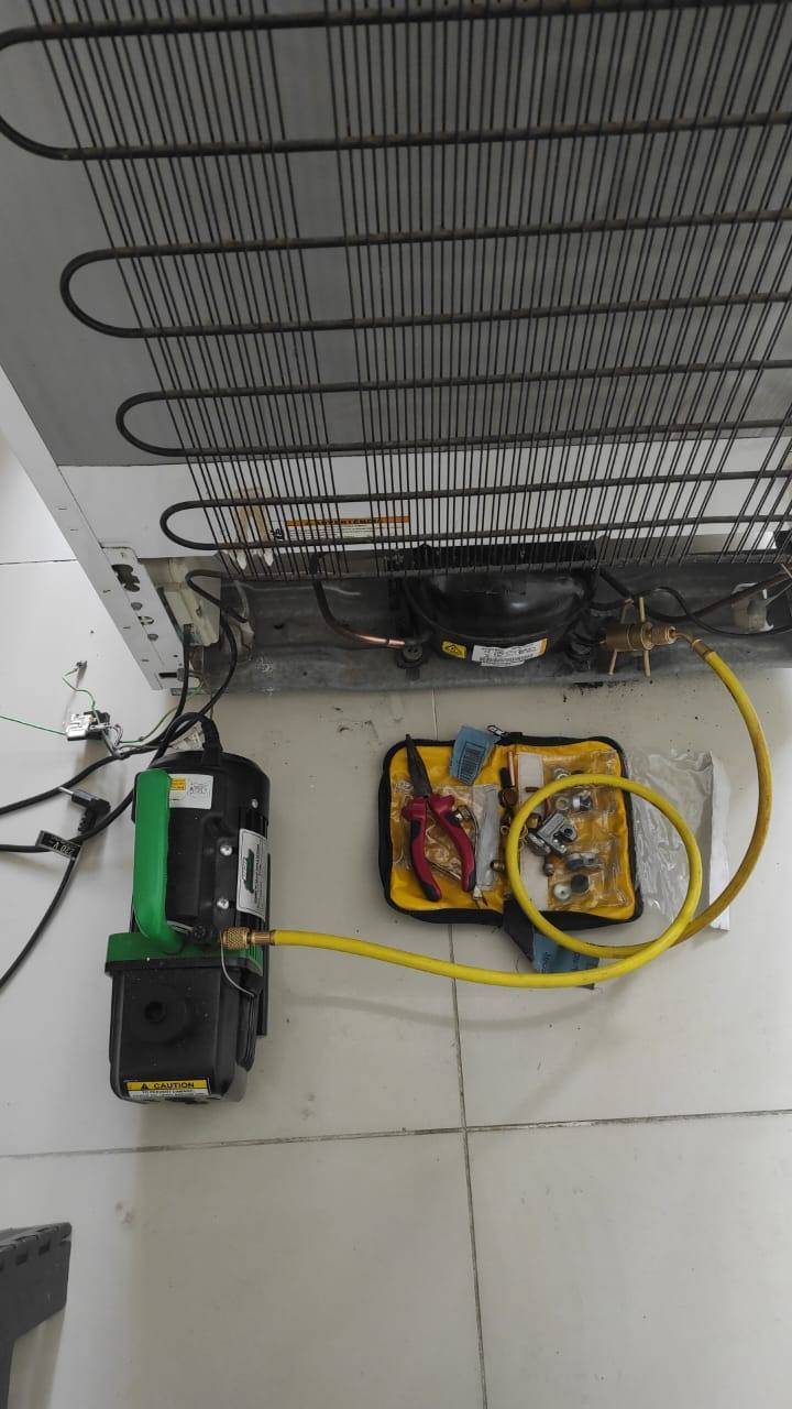 Manutenção de compressor de geladeira em Recife